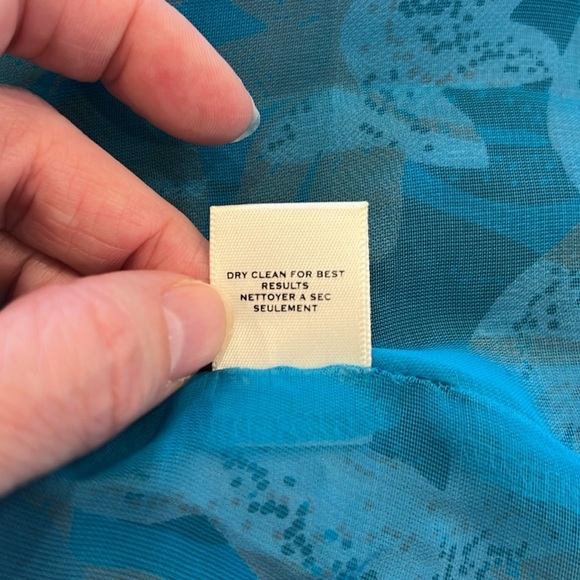 Moulinette Soeurs | Silk‎ Maxi Halter Dress | Teal/Purple | Size 6 - Picture 13 of 14